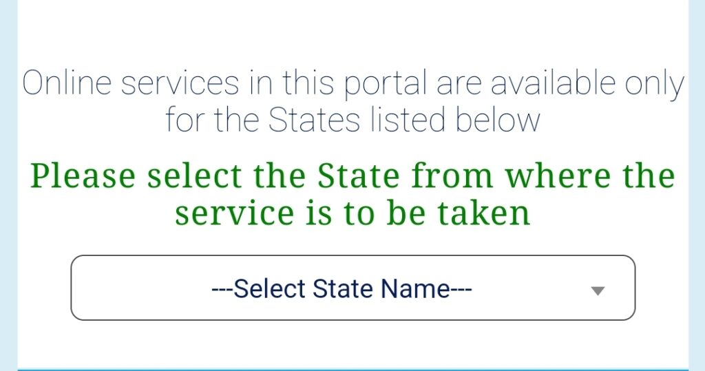 Select state